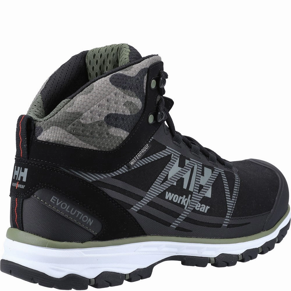 Helly Hansen Workwear Chelsea Evolution Mid Safety Boot Casual Comfort Wide Fit