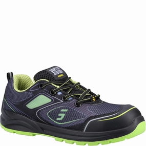 Grippy Soles Casual Footwear Safety Jogger Cador S1P Safety Trainers