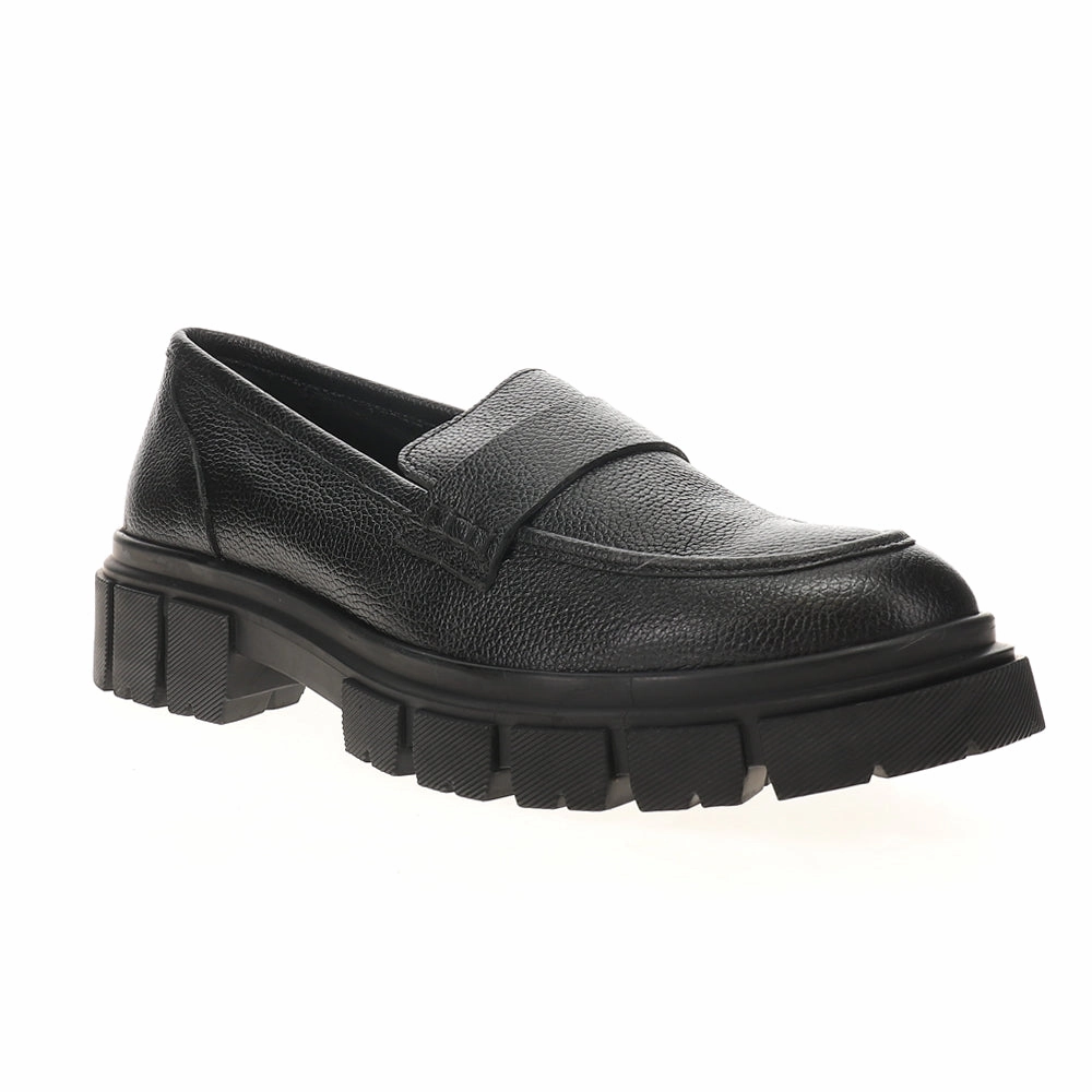 Sweet Jane Slip On Lug Sole Loafers Supportive Shoes