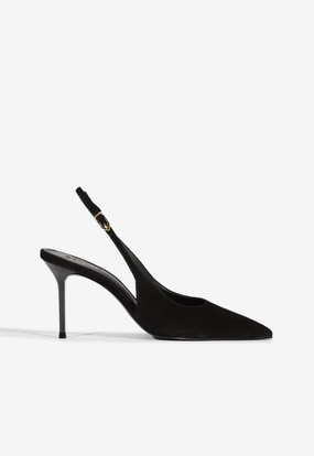 Supportive Shoes Alicia Sling Suede Pump