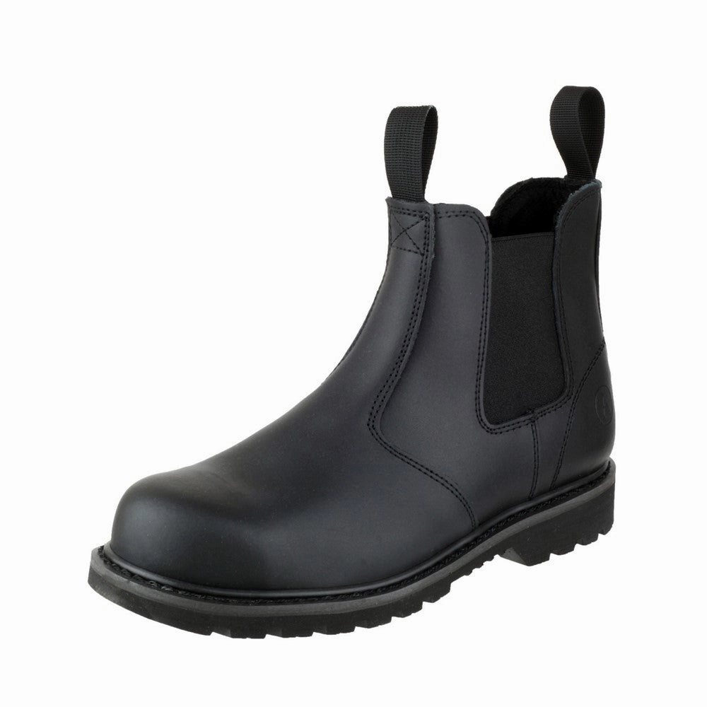 Amblers Safety Fs5 Goodyear Welted Pull On Safety Dealer Boot Cloud Comfort Unisex