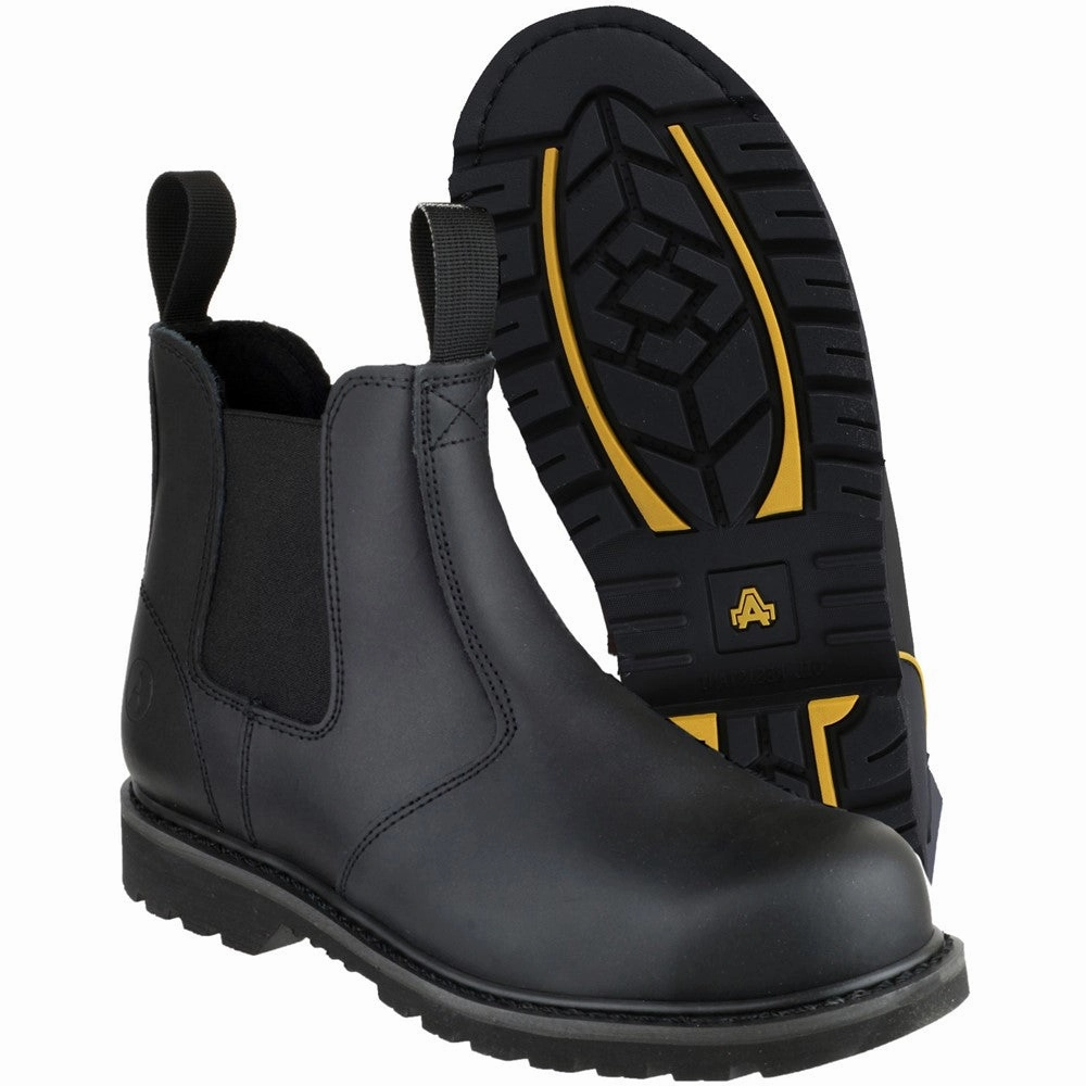 Fashion Footwear Comfort Heel Amblers Safety Fs5 Goodyear Welted Pull On Safety Dealer Boot