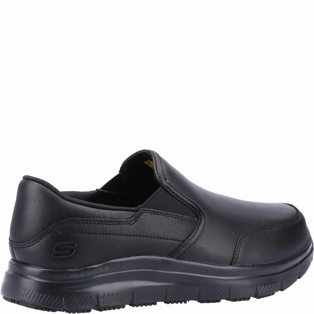 Weather Resistant Skechers Workwear Bronwood Wide Slip Resistant Occupational Shoe