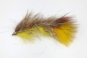 Coffeys Articulated Sparkle Minnow - Brownie #4