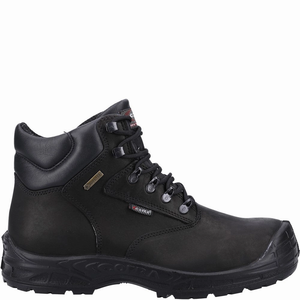 Leather Shoes Sporty Style Cofra Hurricane Uk S3 Src Safety Boot