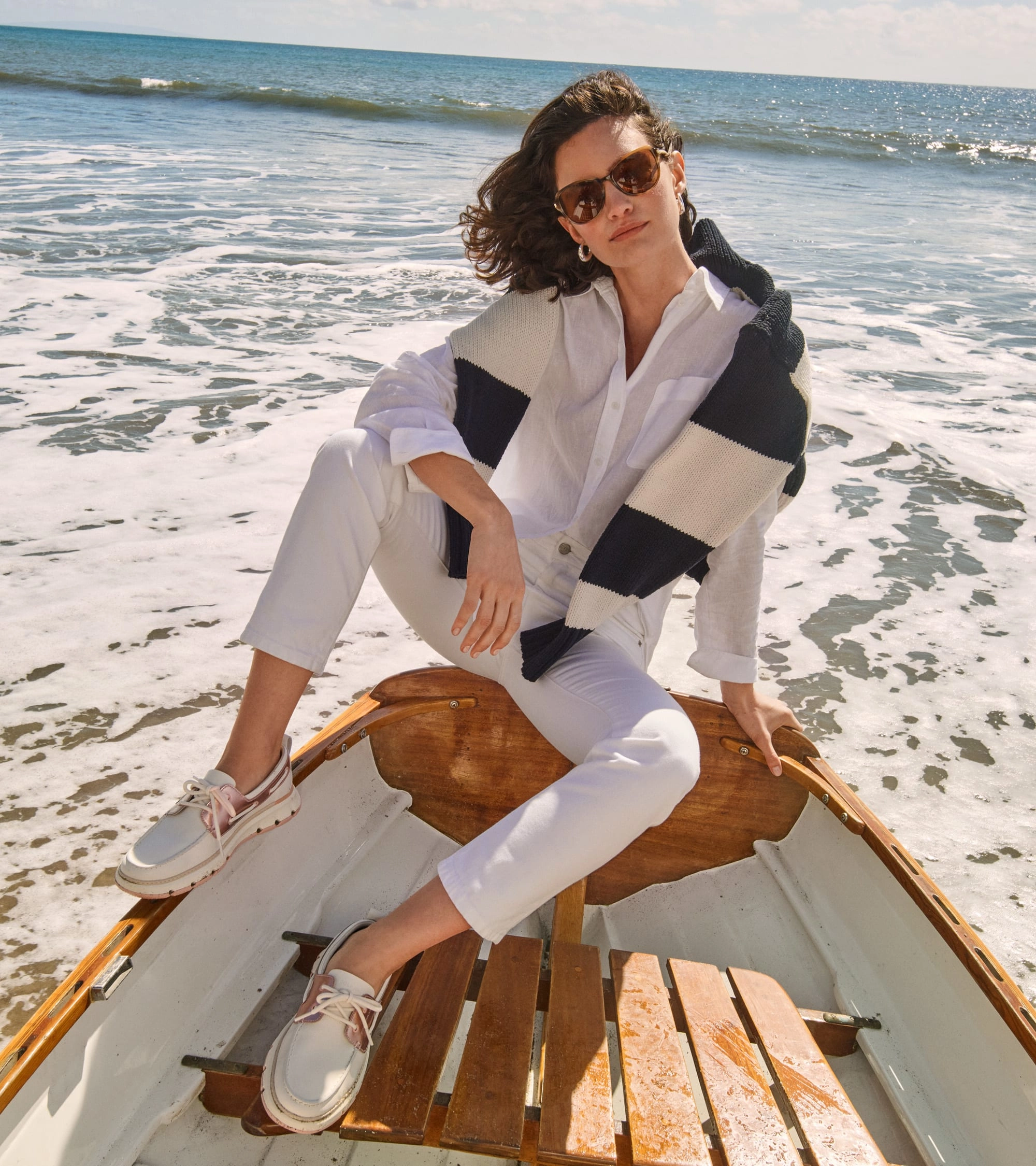 Non Slip Cole Haan Women'S 4.Zer?grand Regatta Boat Shoe