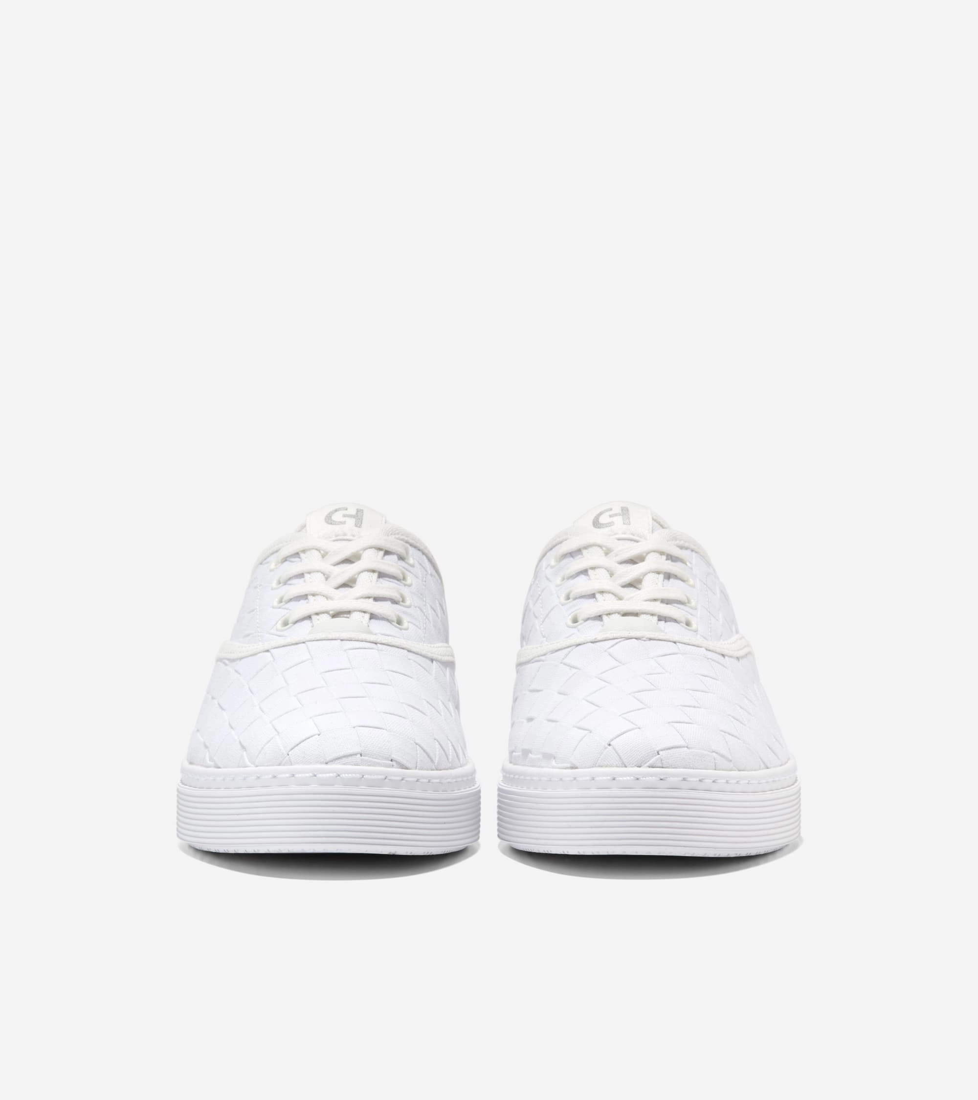 Shock Absorbing Walking Shoes Cole Haan Women'S Grandpr? Harbor Sneakers