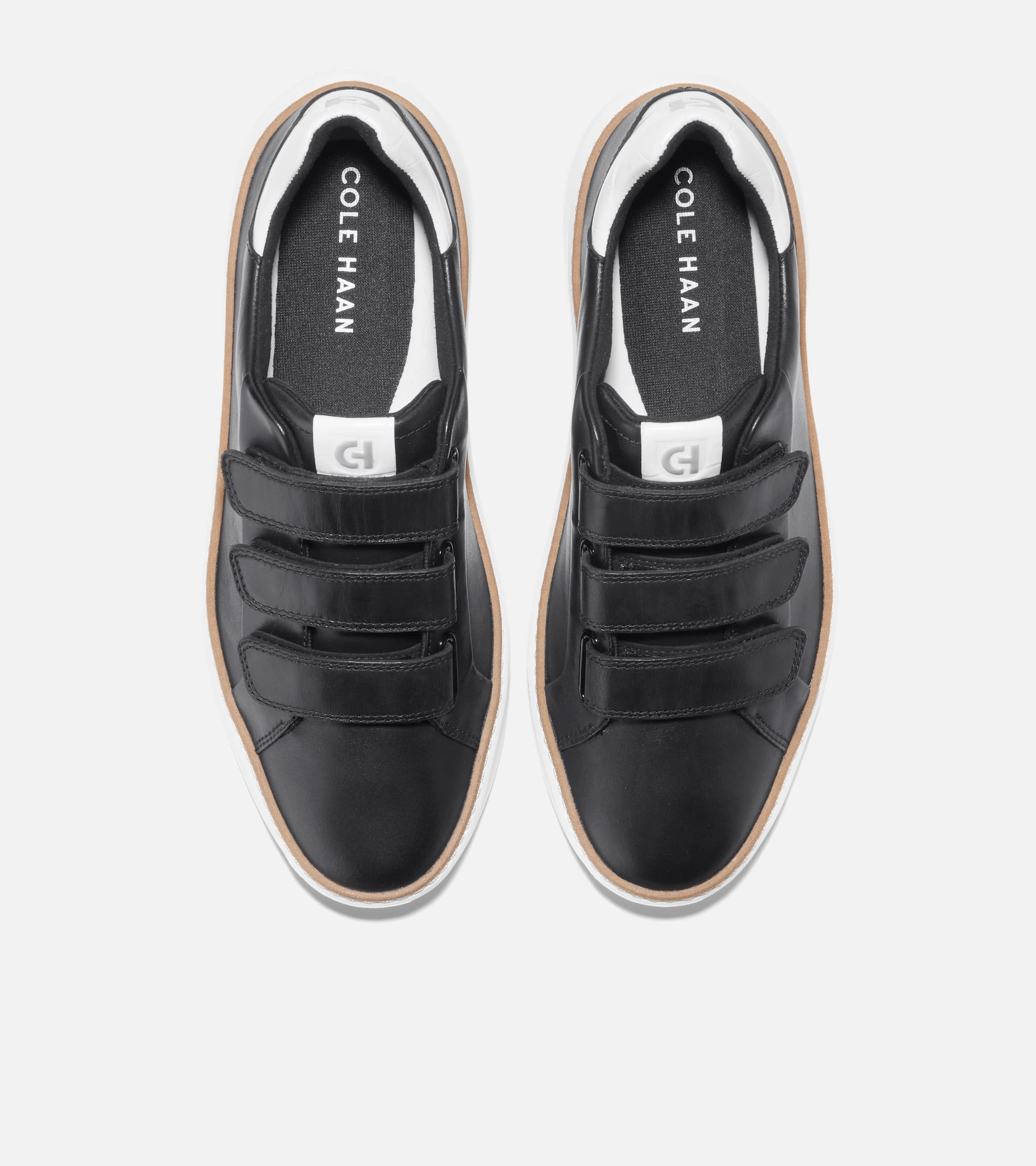 Cole Haan Women'S Grandpr? Topspin Triple Strap Sneakers Moisture Wicking Travel Footwear