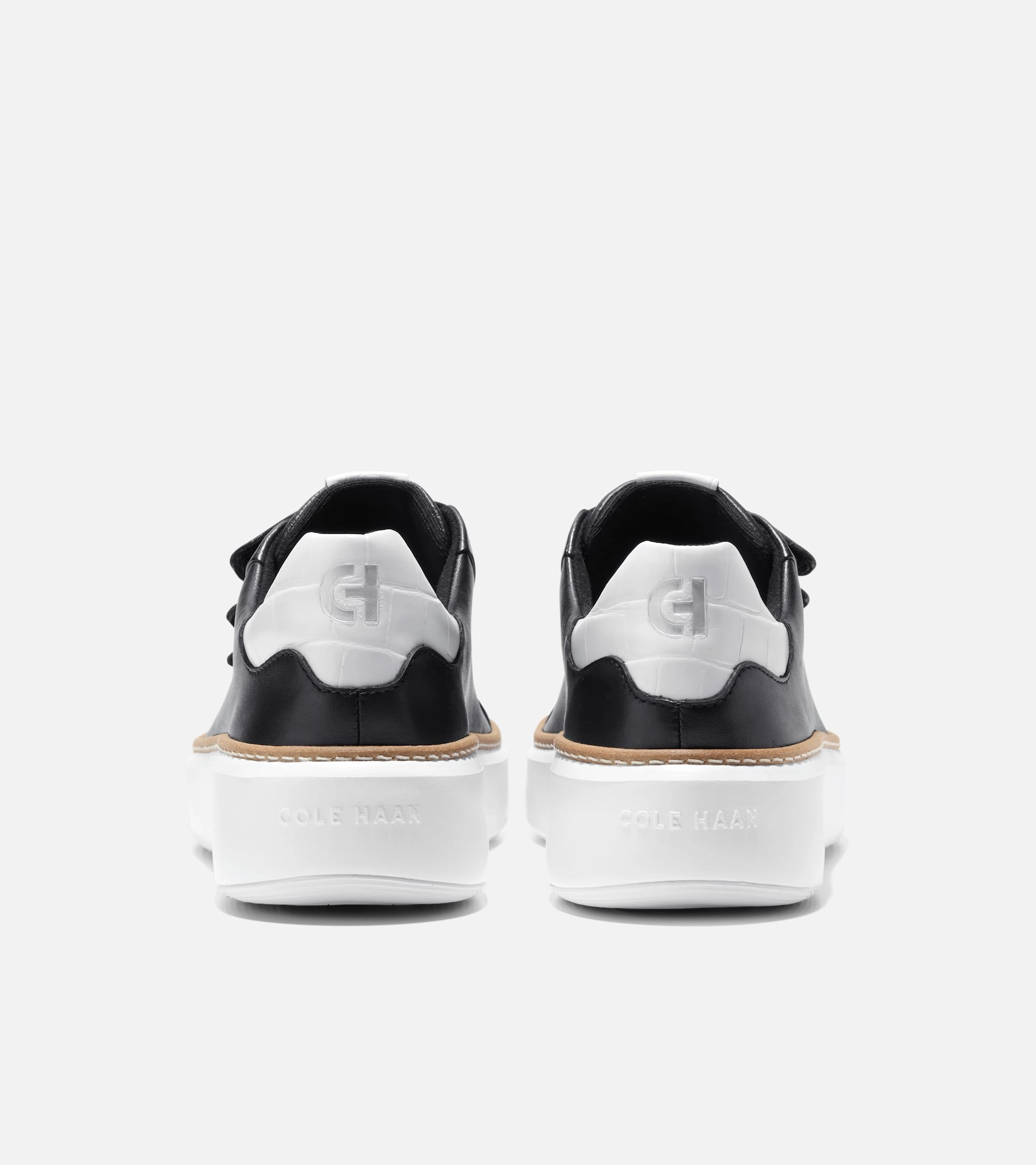 Cole Haan Women'S Grandpr? Topspin Triple Strap Sneakers Easy On Off Arch Support