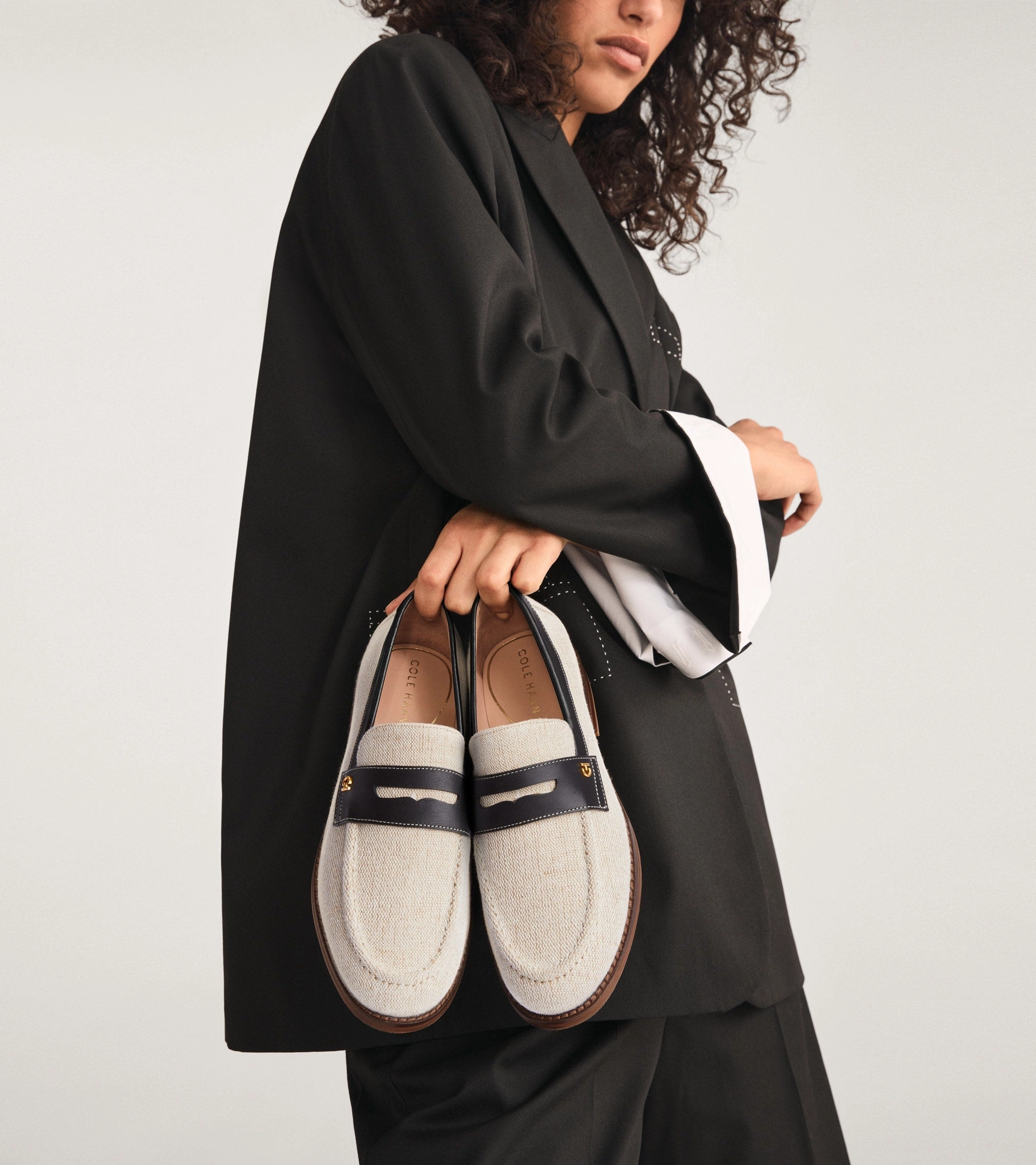 Cole Haan Women'S Lux Pinch Penny Loafers Versatile Style