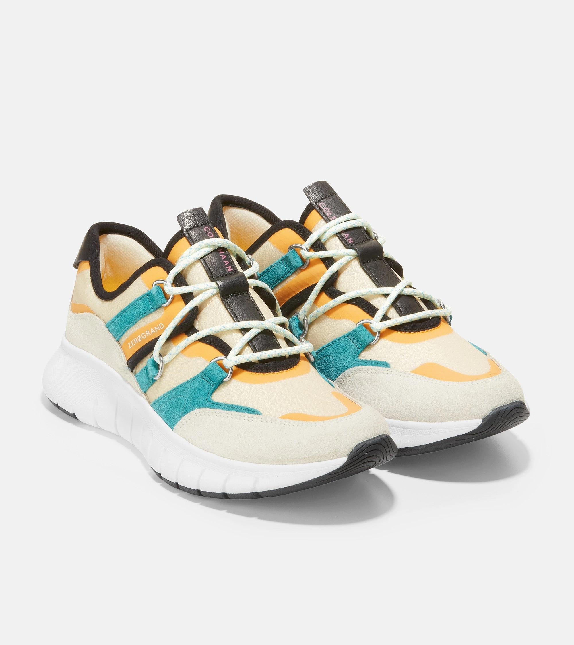 Cole Haan Women'S Zer?grand Flex Lace Up Sneaker Comfort Shoes All Day Comfort