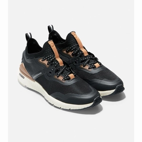 Cole Haan Zer?grand Overtake Runner Grey Pinstripe Arch Support Comfortable Footwear