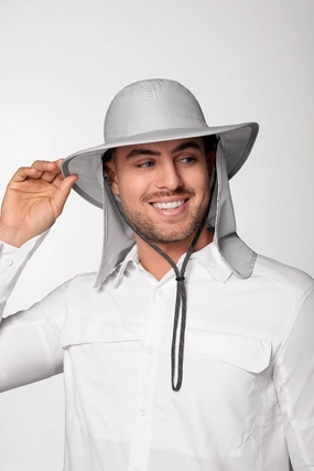 Convertible Boating Hat | Light Grey
