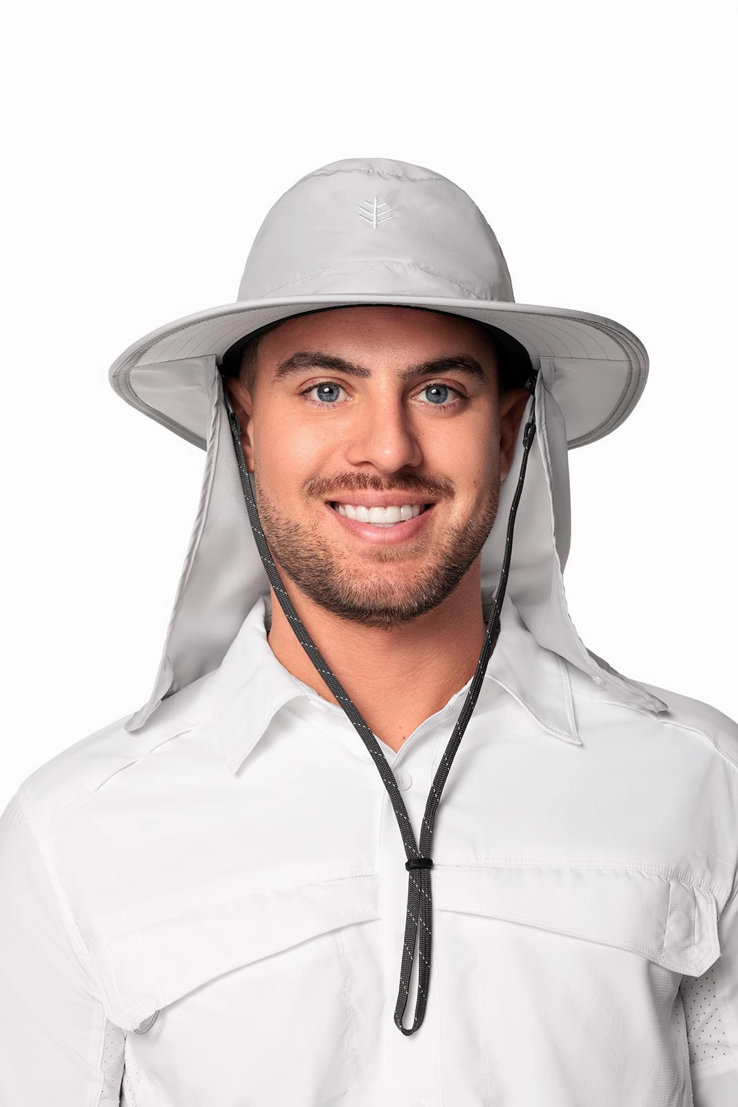 Convertible Boating Hat | Light Grey