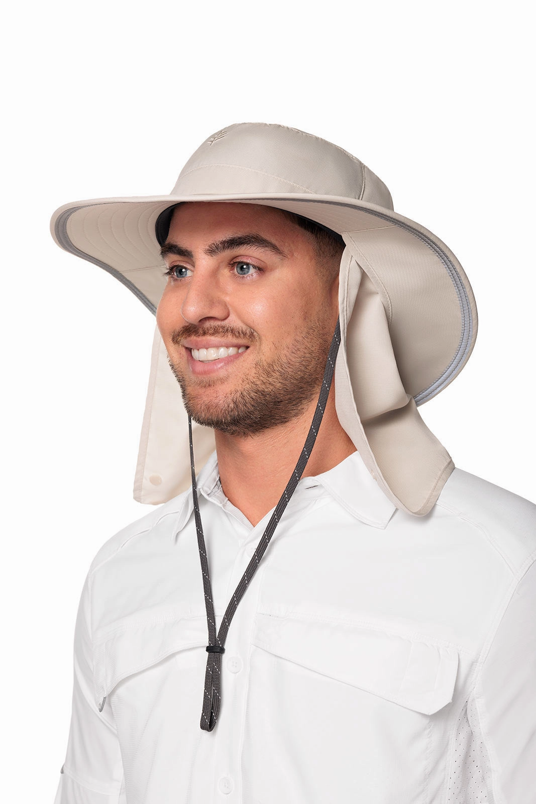Convertible Boating Hat | Stone