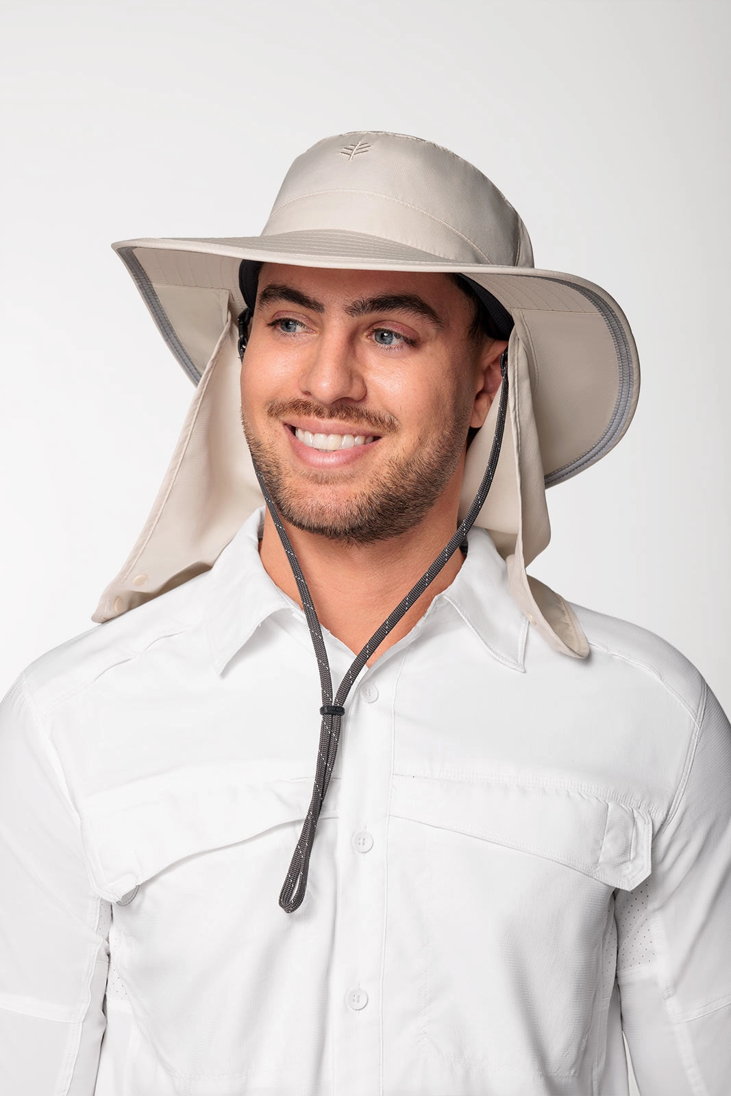 Convertible Boating Hat | Stone