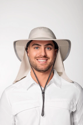 Convertible Boating Hat | Stone