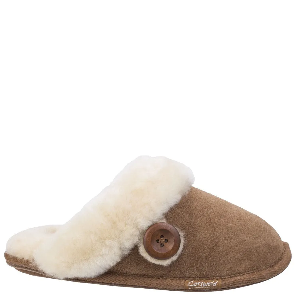 Timeless Casual Footwear Cotswold Lechlade Sheepskin Mule Slipper