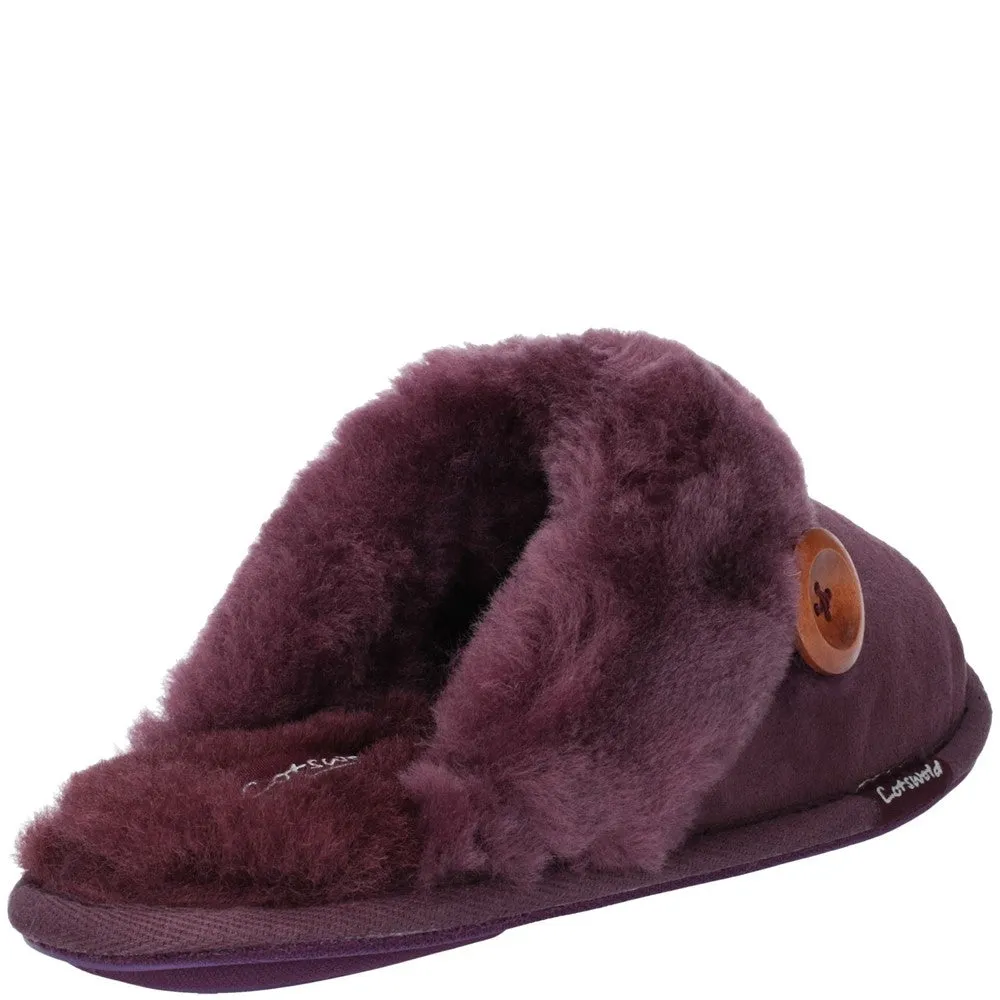 Daylong Comfort Cotswold Lechlade Sheepskin Mule Slipper