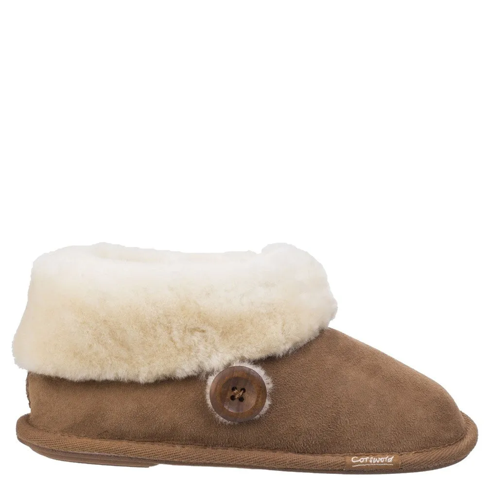 Leather Shoes Travel Shoes Cotswold Wotton Sheepskin Bootie