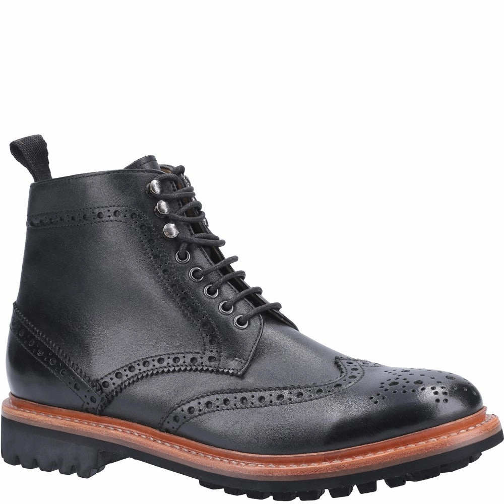 Cotswold Rissington Commando Goodyear Welt Boot Standing Comfort
