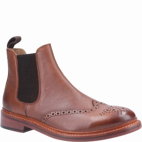 Cotswold Siddington Leather Goodyear Welt Boot Travel Footwear Cushioned