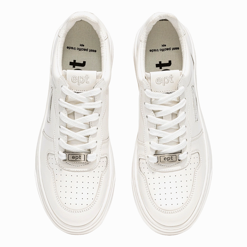 Secure Fit Canvas Shoes Court C-White