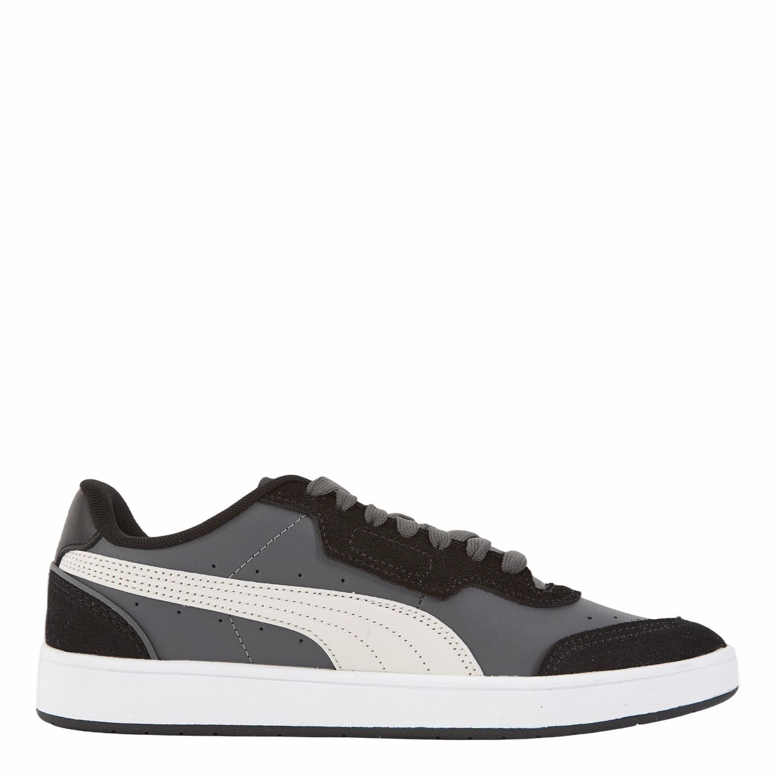 Court Guard Mix Dark Shadow-Nimbus Cloud-Puma Cushioned Insoles Essential Footwear