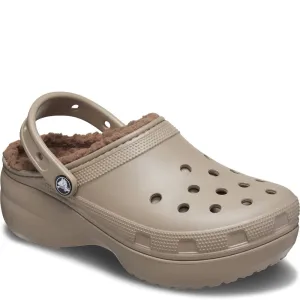 Crocs Classic Platform Lined Clog Timeless Slip Resistant
