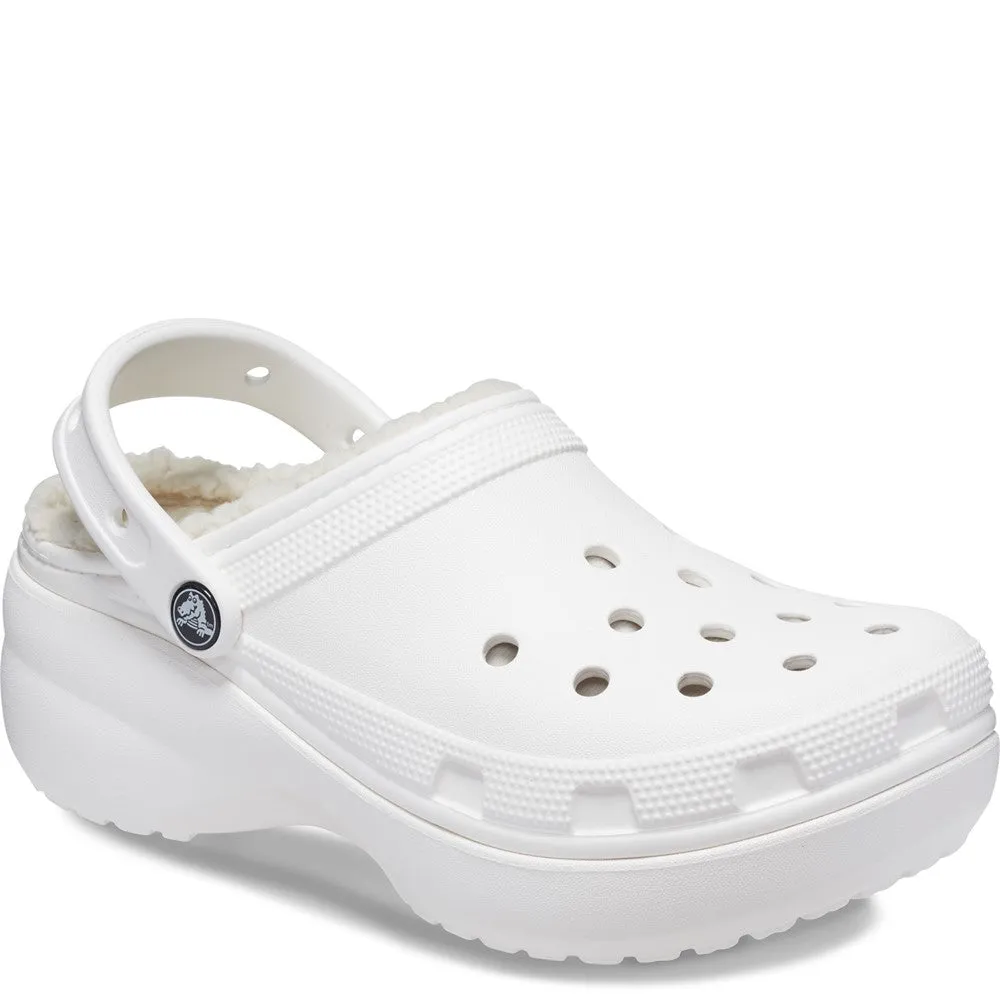 Non Slip Crocs Classic Platform Lined Clog