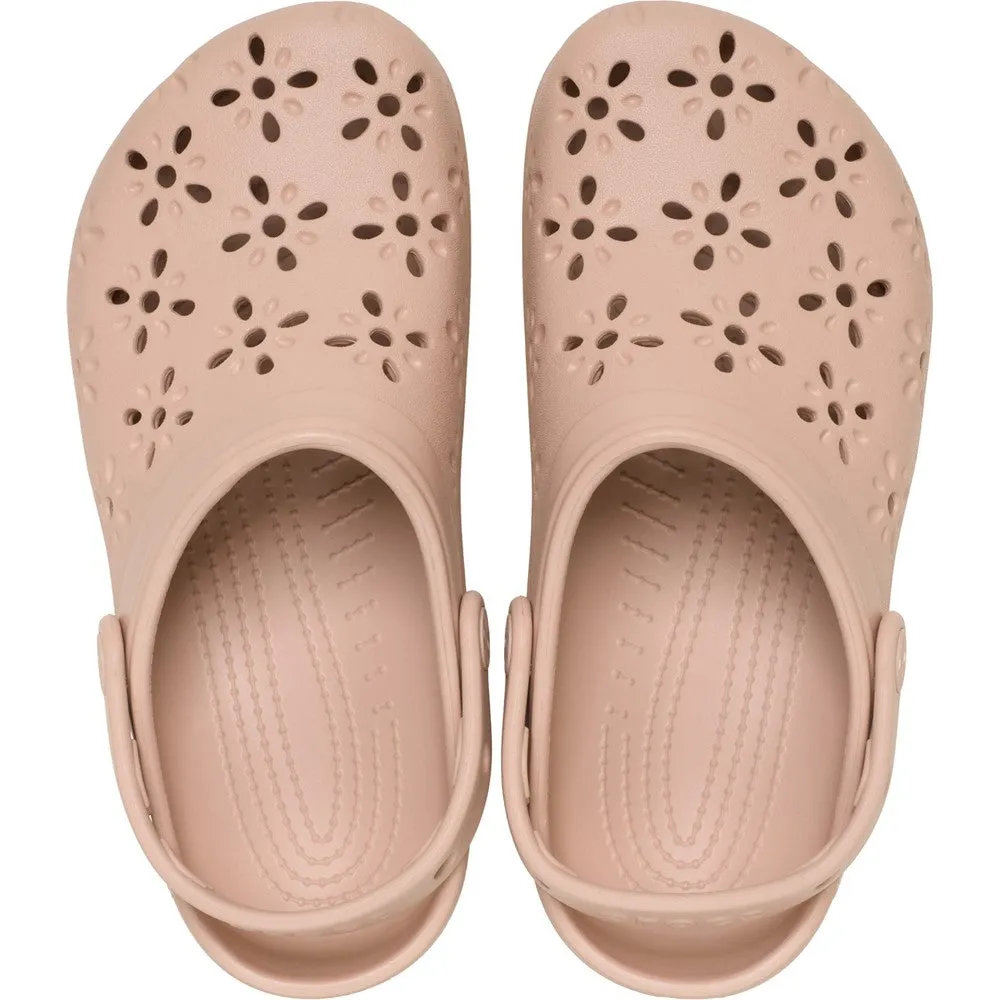 Crocs Unisex Classic Floral Cut Out Clog Comfort Technology