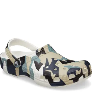 Crocs Unisex Classic Graphic Clog Wide Fit