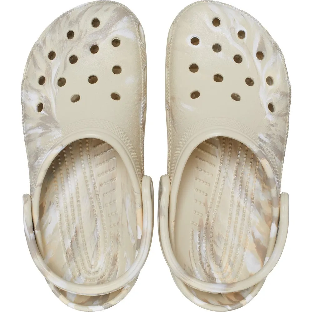 Crocs Unisex Classic Marbled Clog Weather Ready