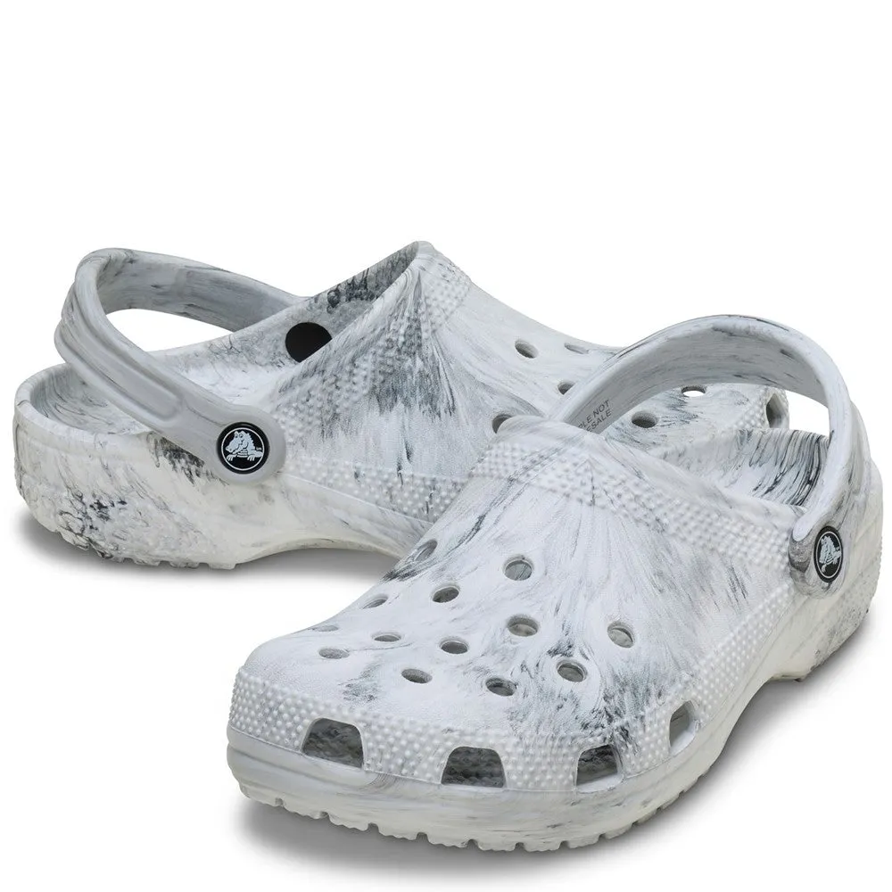 Lightweight Shoes Functional Footwear Crocs Unisex Classic Marbled Clog