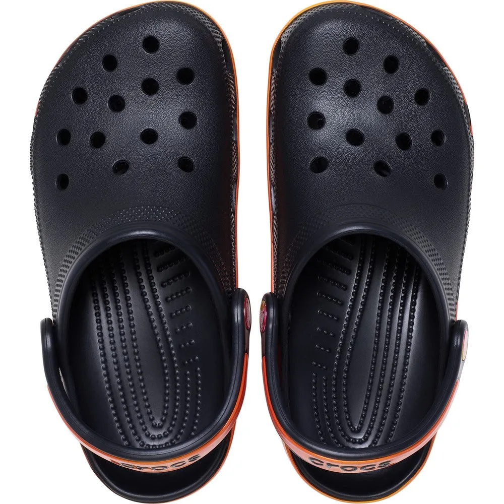 Crocs Unisex Classic Reflector Clog Standing Comfort Wide Fit