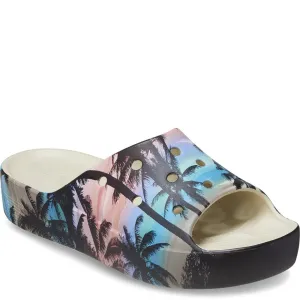 Crocs Unisex Classic Summer Nostalgia Platform Slide Classic Footwear Moisture Wicking