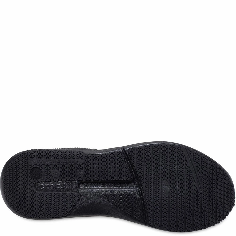 Crocs On The Clock Work Sneaker Non Slip
