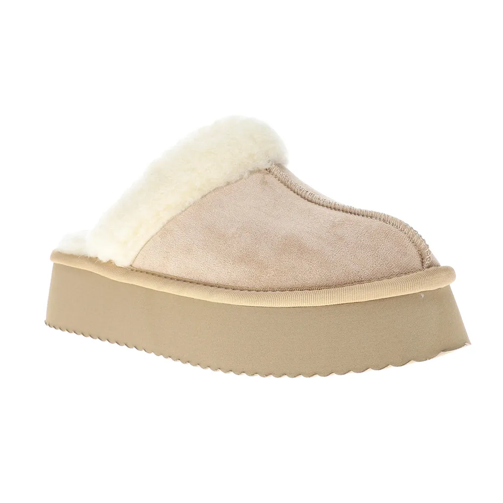 Cuddle Up Scuff Slippers Chic Footwear