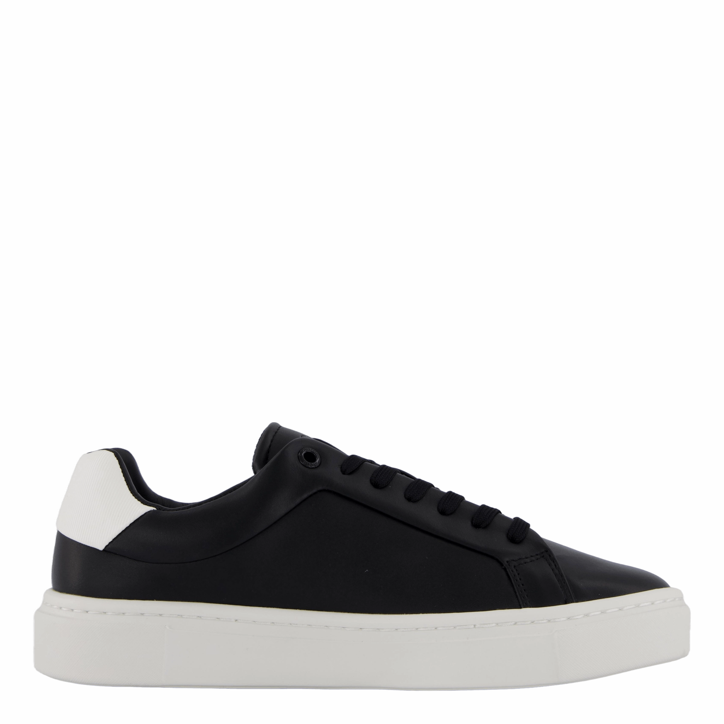 Cupsole Lace Up W/Ml Lth Ck Black Comfort Technology