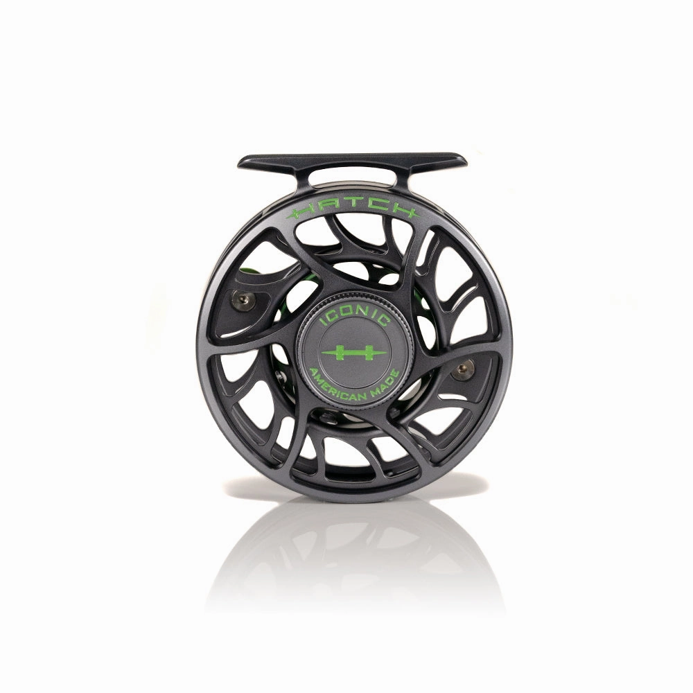 Custom Hatch Iconic Reel Cyber Grey
