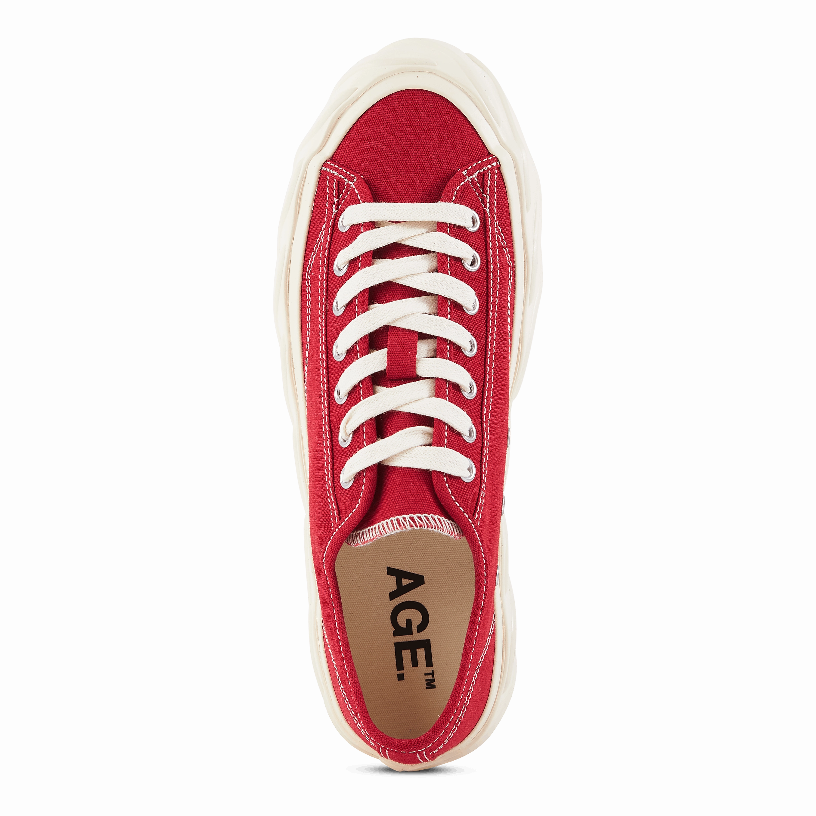 Cut Basic Red Ergonomic Sole