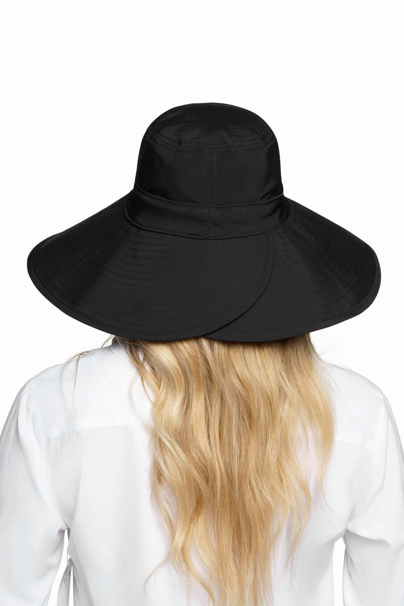 Cyd Travel Beach Hat | Black