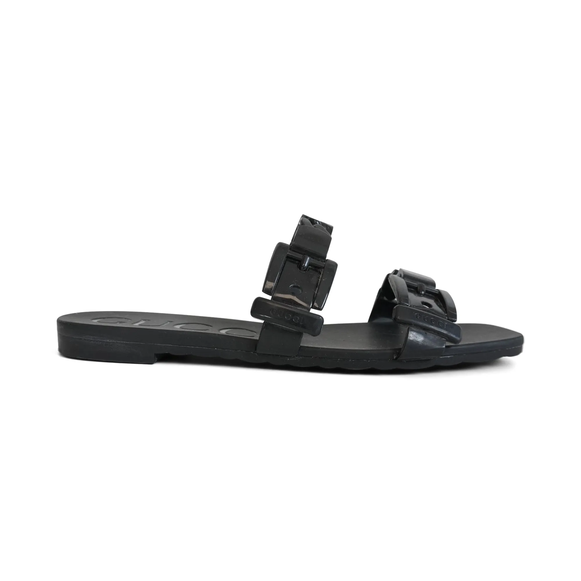 Everyday Footwear Casual Footwear Gucci Chain-Link Rubber Sandals - Women'S 36