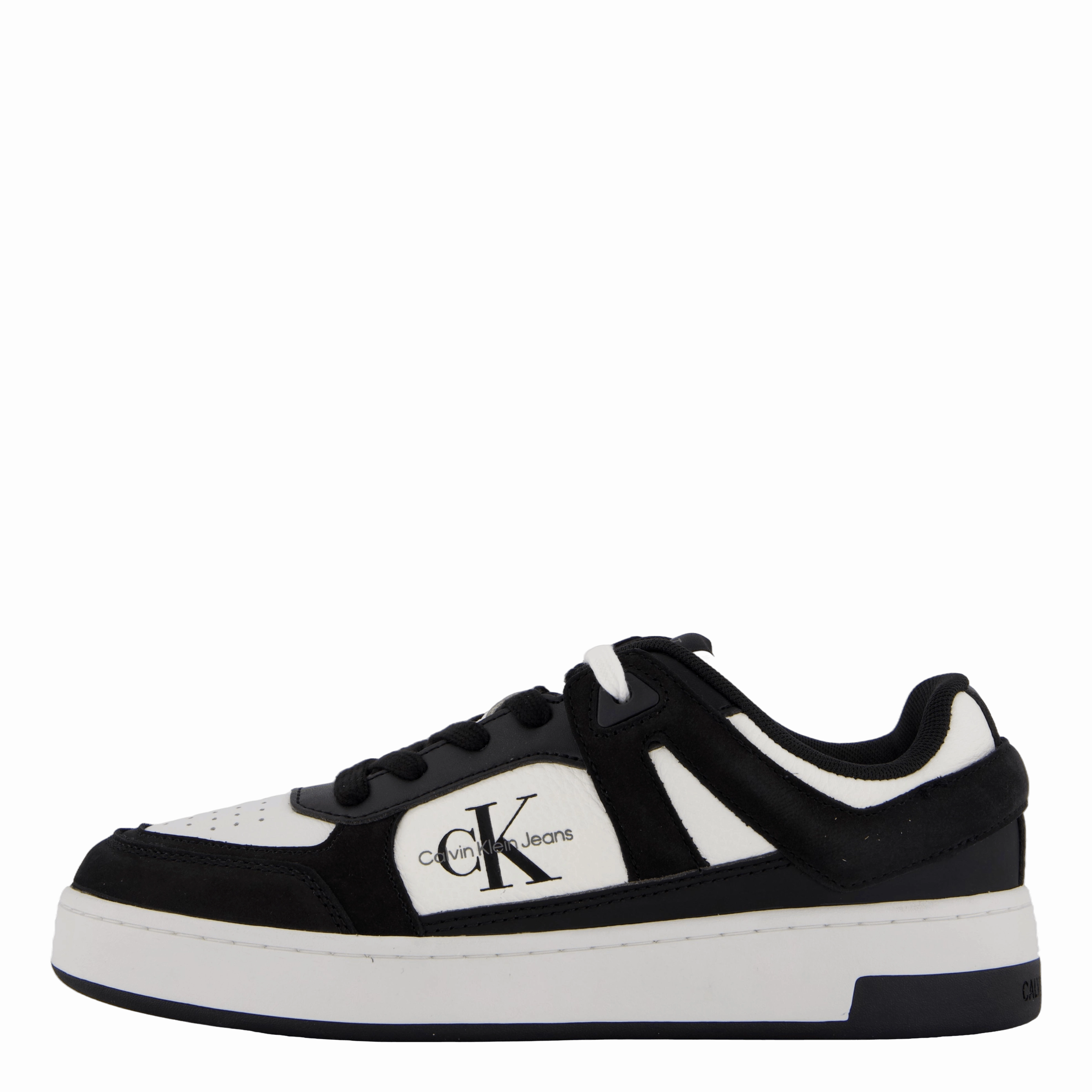Basket Cupsole Low Ml Mix Black/Bright White Sporty Style Arch Support
