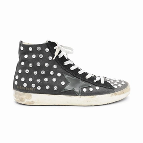 Leather Shoes Water Resistant Golden Goose 'Francy' Sneakers - Women'S 37