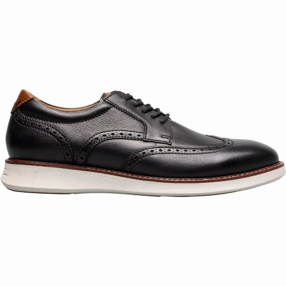 Florsheim Launch Wingtip Oxford Black Multi Men'S Shoes Minimalist Everyday Footwear