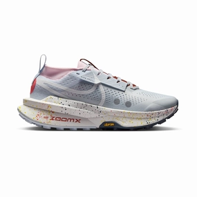Nike Zegama 2 | Pure Platinum / Football Grey / Pink Foam | Womens Urban Everyday Sneakers