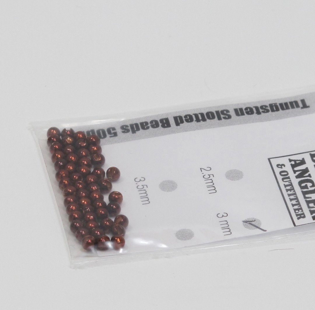 Dakota Angler and Outfitter Tungsten Slotted Beads 50 Pack