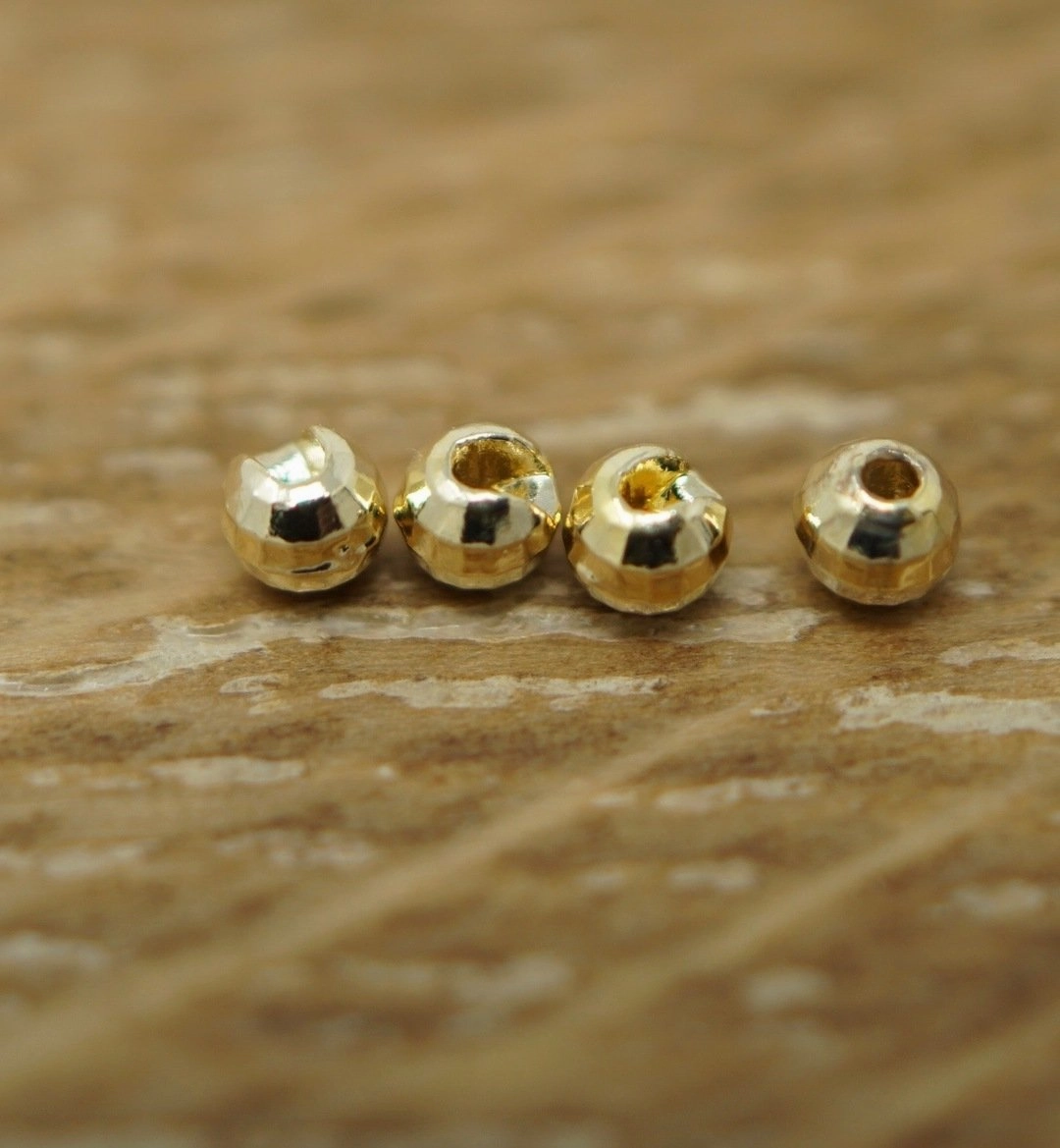 Dakota Angler Slotted Diamond Tungsten Beads 50 pack