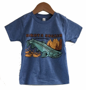 Dakota Angler Toddler Underwood Logo T-Shirt